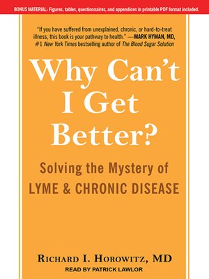 cover image of Why Can't I Get Better?